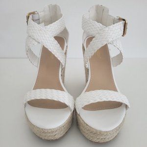 ShoeDazzle “Narita” Summer Wedge Sandals